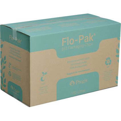 HAPPEL Fllmaterial Flo Pak Bio 8, im Karton, 150 Liter