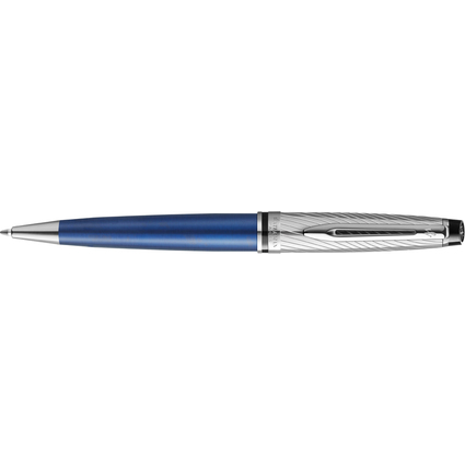 WATERMAN Drehkugelschreiber Expert Deluxe, metall - blau C.C