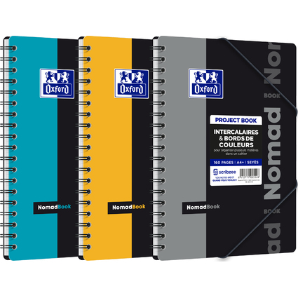 Oxford Studium Collegeblock "NOMADBOOK", B5, seys