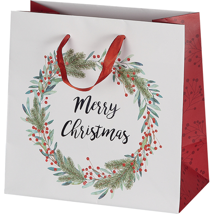 SUSY CARD Weihnachts-Geschenktte "Xmas wreath"