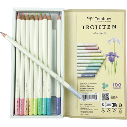 Tombow Buntstift IROJITEN "Volumen 8", 10er Set