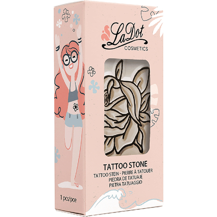 COLOP Tattoo-Stempel LaDot stone "Rose", gro