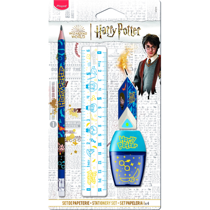 Maped Schreibset HARRY POTTER KIDS, 4-teilig, Blisterkarte