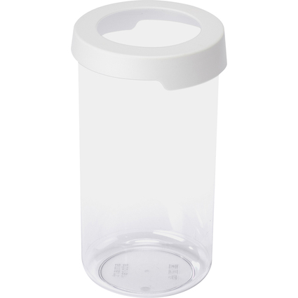 smartstore Trockenvorratsdose "Vision", rund, 1,45 L, weiß