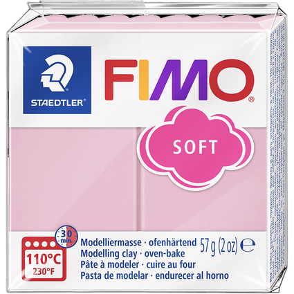 FIMO SOFT Modelliermasse, ofenhrtend, strawberry cream, 57g