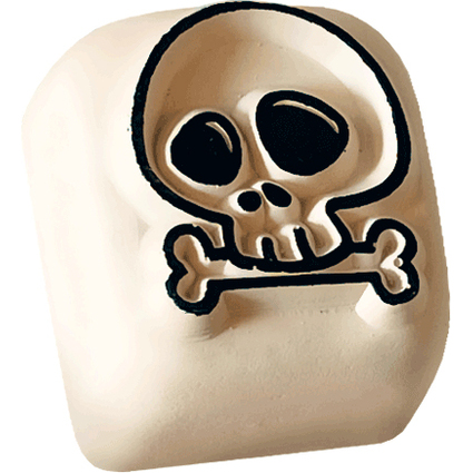 COLOP Tattoo-Stempel LaDot kids stone "Totenkopf", klein