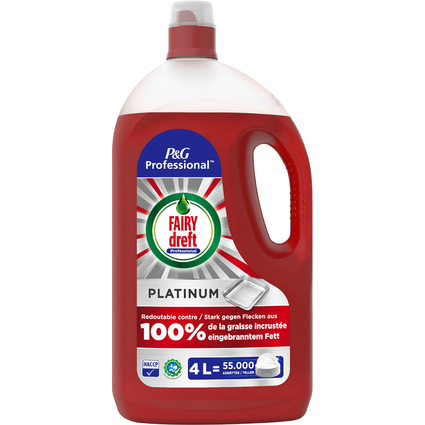 P&G Professional FAIRY Handsplmittel Platinum, 4 Liter