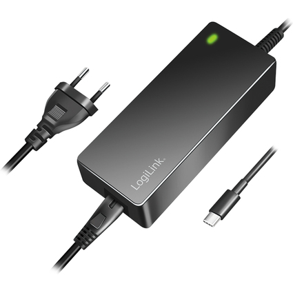 LogiLink Universal-Netzteil für Notebooks, 100 Watt, schwarz