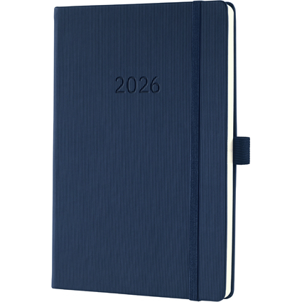 sigel Buchkalender Conceptum 2026, ca. DIN A5, dunkelblau