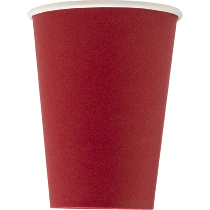 PROnappe Papp-Trinkbecher, rot, 0,2 l