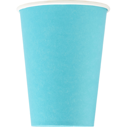 PROnappe Papp-Trinkbecher, trkisblau, 0,2 l
