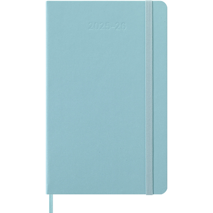 MOLESKINE Buchkalender 2025/2026, 18 Monate, L/A5, aquamarin