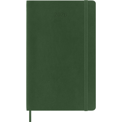 MOLESKINE Buchkalender 2026, Wochen, L/A5, Softcover, grün
