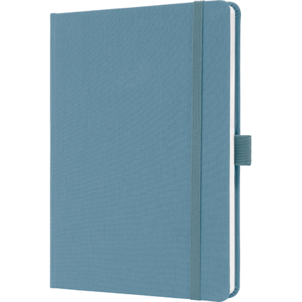 sigel Notizbuch Jolie Feel, Textil, DIN A5, liniert, blau