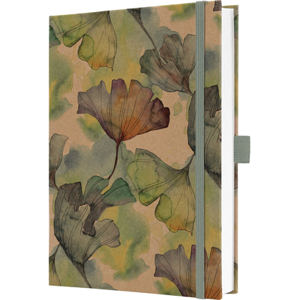 sigel Notizbuch Jolie Pure "Ginkgo", DIN A5, liniert