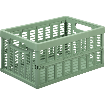 NHG Klappbox, PP, 11,5 Liter, grün