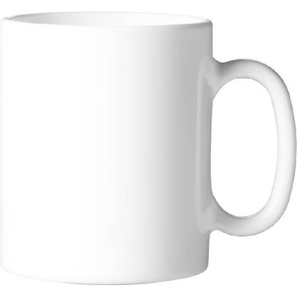 Esmeyer Arcoroc Kaffeebecher EVERYDAY, 0,32 l, weiß
