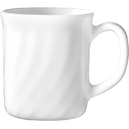 Esmeyer Arcoroc Kaffeebecher TRIANON, 0,29 l, weiß