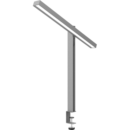 UNiLUX LED-Tischleuchte ZENITH, Klemmfuß, metallgrau