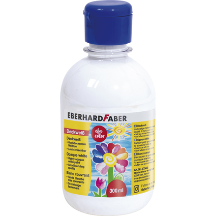 EBERHARD FABER Deckweiß EFA Color, 300 ml Flasche