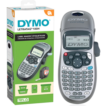 DYMO Hand-Beschriftungsgerät "LetraTag LT-100H" Silver