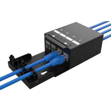 DIGITUS Konsolidierungspunkt-Gehuse, 6-Port, schwarz