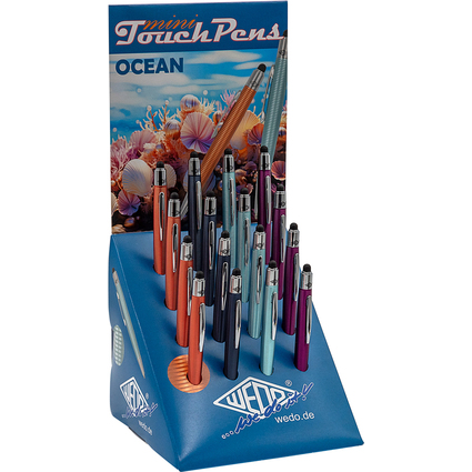 WEDO Eingabestift 2in1 Mini "OCEAN", 16er Display