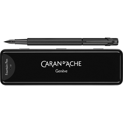 CARAN D'ACHE Füllhalter 849 BLACK CODE, schwarz