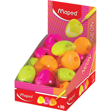 Maped Spitzdose i-gloo NEON, farbig sortiert, 30er Display