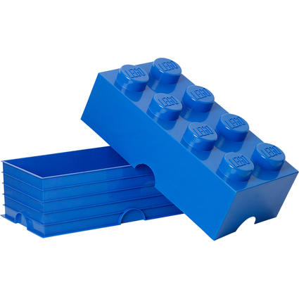 LEGO Aufbewahrungsstein STORAGE BRICK 8, 12 Liter, blau