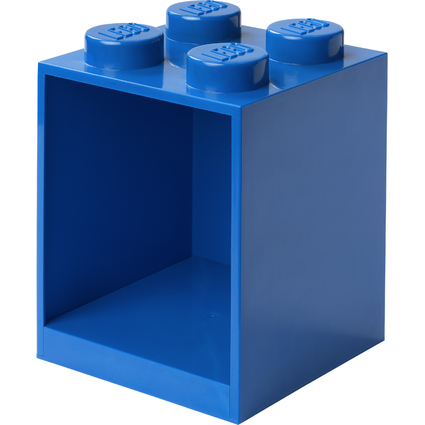LEGO Bausteinregal BRICK SHELF 4, Breite: 159 mm, blau