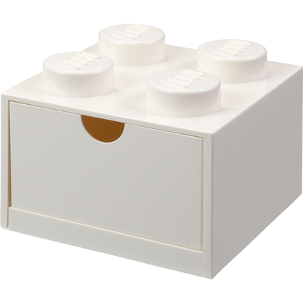 LEGO Schubladenbox DESK DRAWER 4, 1 Schub, wei