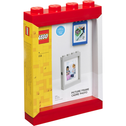LEGO Bilderrahmen PICTURE FRAME, (B)191 x (H)268 mm, rot