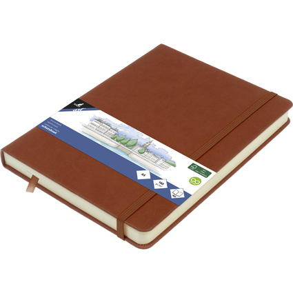 kangaro Skizzenbuch, 80 Blatt, DIN A5, cognac