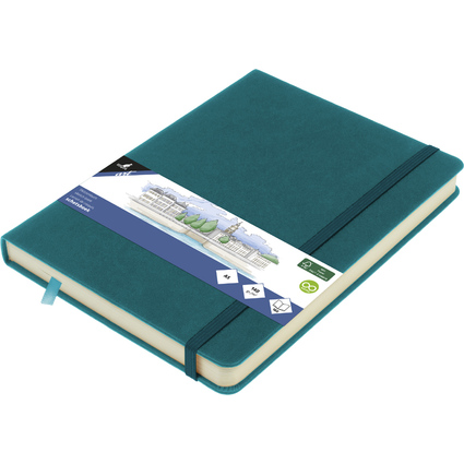 kangaro Skizzenbuch, 80 Blatt, DIN A5, dark turquoise