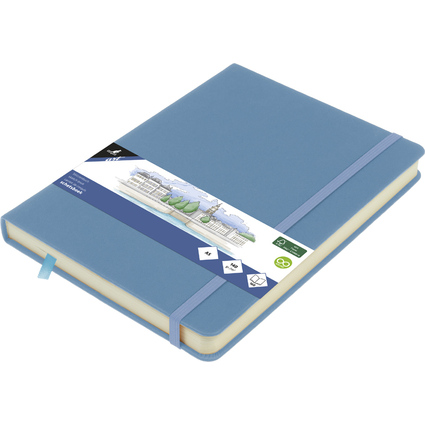 kangaro Skizzenbuch, 80 Blatt, DIN A5, sky blue