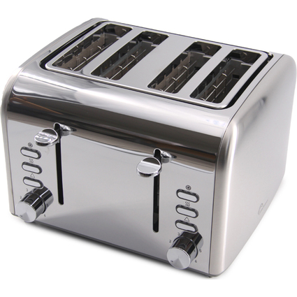 Little balance 4-Scheiben-Toaster Premiuum Inox, Edelstahl