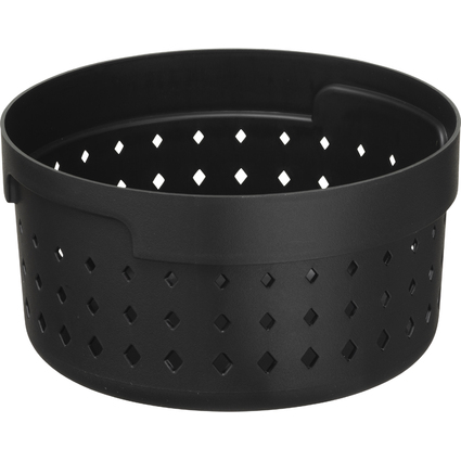 NHG Aufbewahrungskorb SEOUL ROUND ORGANIZER S, PP, schwarz