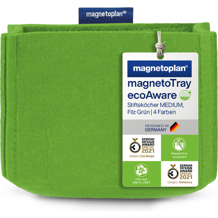 magnetoplan Stiftekcher magnetoTray, medium, grn