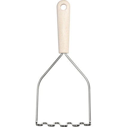 GastroMax Kartoffelstampfer BIO, 280 mm, Edelstahl/creme