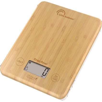 Little balance Kchenwaage Slim Bambou