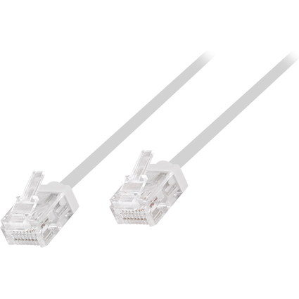 LogiLink Slim High-Flex Patchkabel, Kat. 6A, U/UTP, 0,15 m