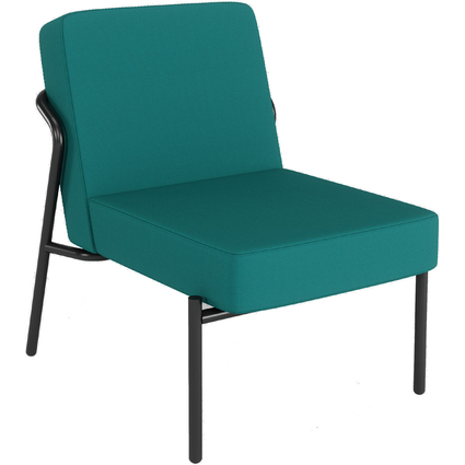 PAPERFLOW Outdoor-Besuchersessel MEDSO KLASSIK S, blau