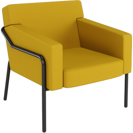 PAPERFLOW Outdoor-Besuchersessel MEDSO T L, gelb