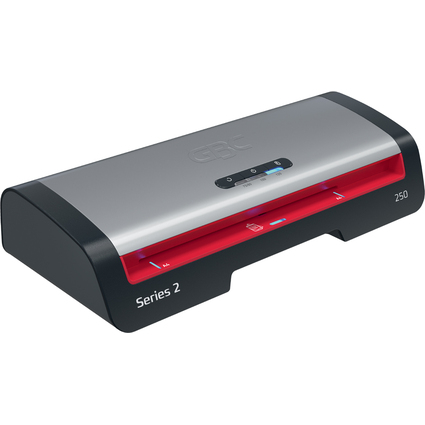 GBC Laminiergert 250, bis DIN A4, schwarz/silber/rot
