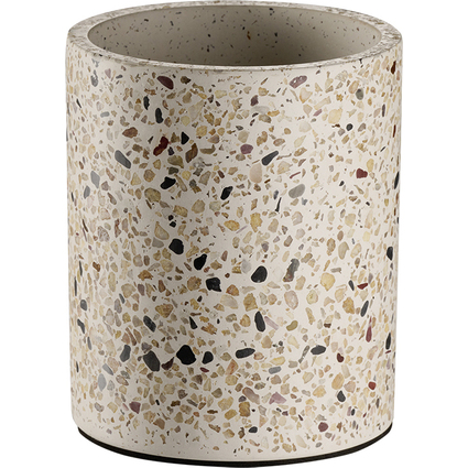 APS Besteckbehlter TERRAZZO, Beton, beige