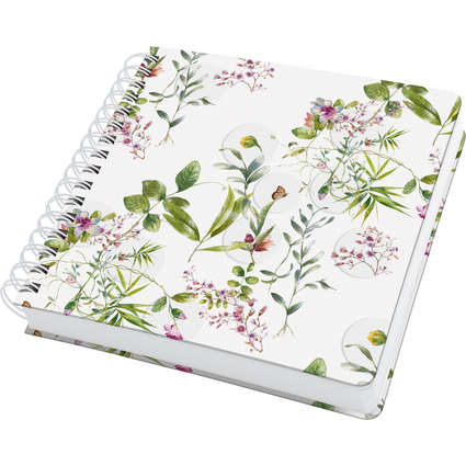 sigel Spiralbuch Jolie Inspire Square "Fairytale Garden"