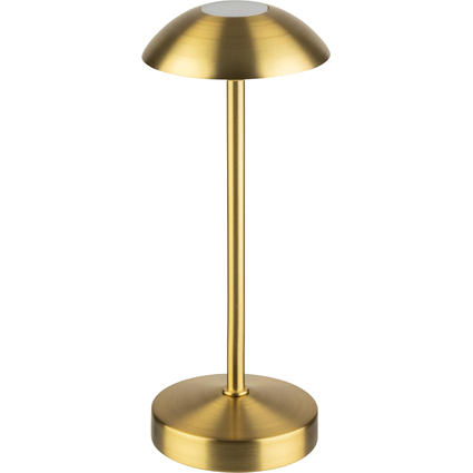 APS Akku LED-Tischleuchte ALVA, gold