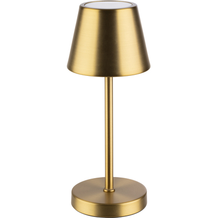 APS Akku LED-Tischleuchte MERLE MICRO, gold