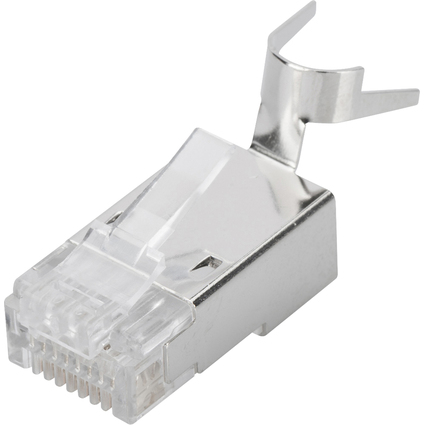 DIGITUS RJ45 Stecker fr Rundkabel, Kat. 6A, geschirmt